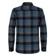 CAMISA HOMBRE  PETROL MEN SHIRT LONG SLEEVE CHECK