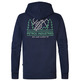 SUDADERA CON CAPUCHA HOMBRE PETROL INDUSTRIES ESTAMPADO ESPALDA