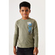 CAMISETA NIÑO  GARCIA T45600_BOYS T-SHIRT LS