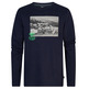 CAMISETA NIÑO  PETROL BOYS T-SHIRT LS PHOTO PRINT