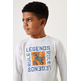 CAMISETA NIÑO  GARCIA U45400_BOYS T-SHIRT LS