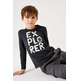 CAMISETA NIÑO  GARCIA V45600_BOYS T-SHIRT LS