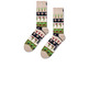  HAPPY VEGGIE STRIPE SOCK