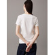 CAMISETA MUJER CALVIN KLEIN CON MONOGRAMA FIT SLIM