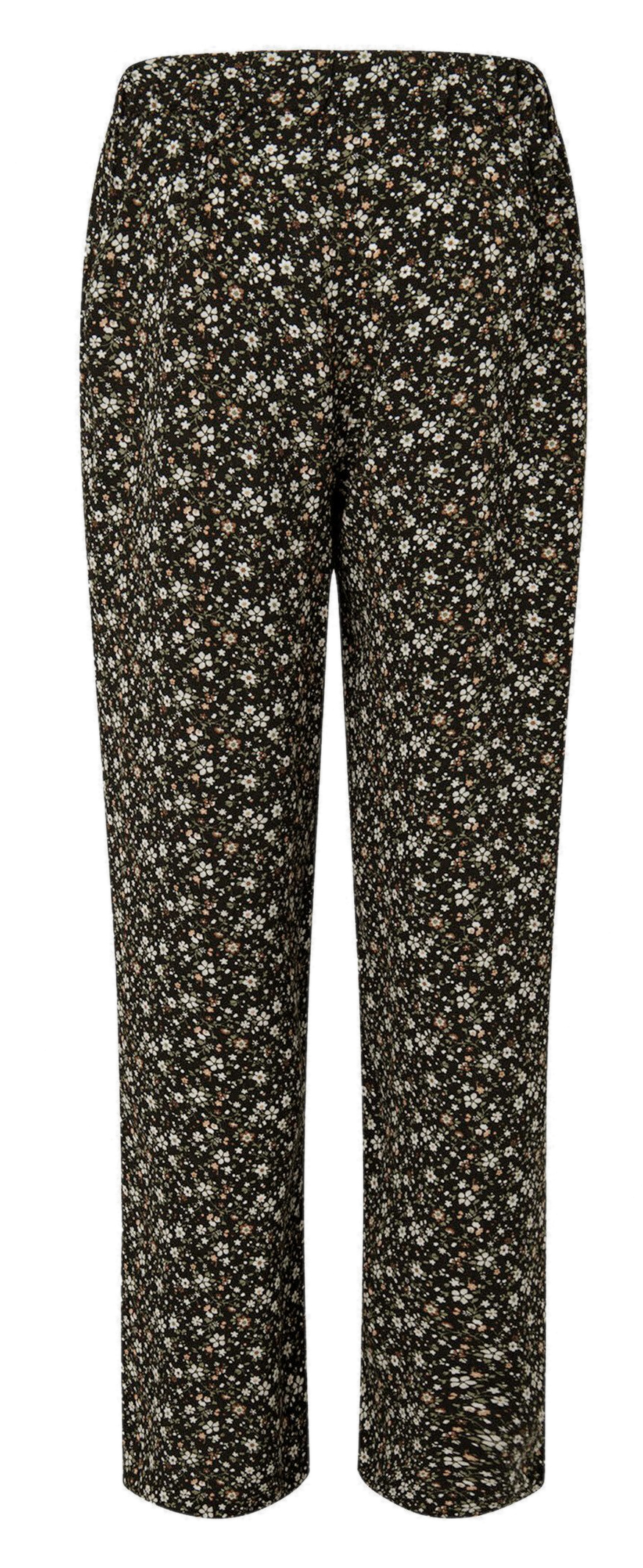  Jeans para mujer - Jeans rectos con estampado floral