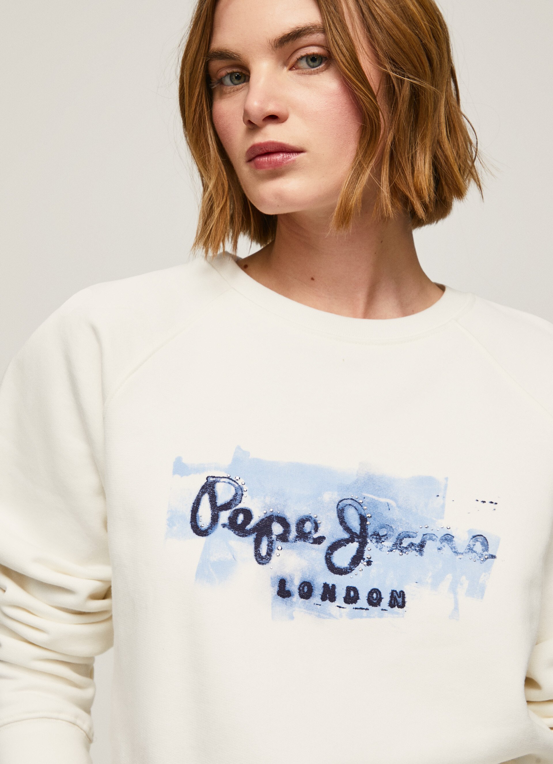 Sweat pepe jeans femme hot sale