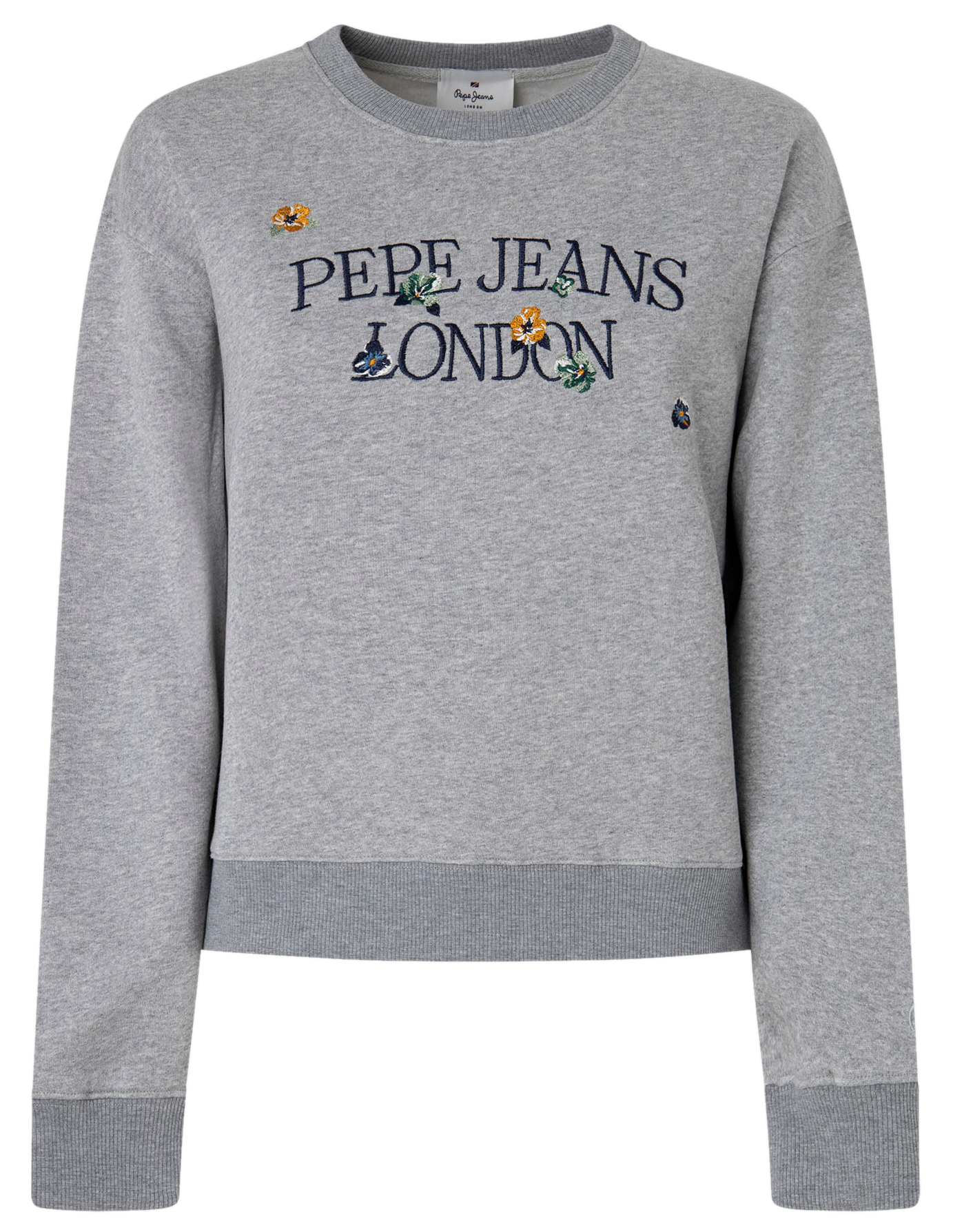 SUDADERA LOGO BORDADO MUJER PEPE JEANS VELLA