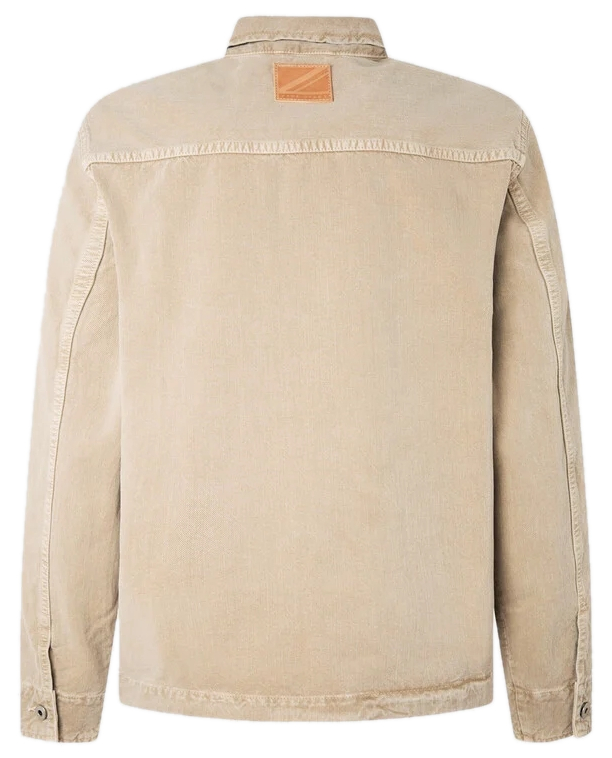 Sobrecamisa Pepe Jeans Bailey Beige para Hombre